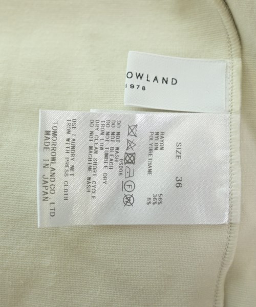 TOMORROWLAND（トゥモローランド）ワンピース ベージュ サイズ:36(S位) レディース/2200631297031