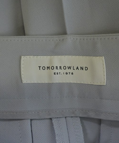 TOMORROWLAND（トゥモローランド）スラックス 青 サイズ:34(XS位) レディース/2200616027158