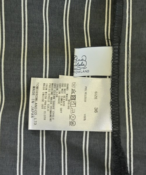 TOMORROWLAND（トゥモローランド）ブラウス 黒 サイズ:36(S位) レディース/2200622632018