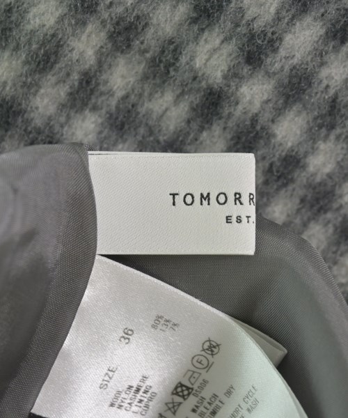 TOMORROWLAND（トゥモローランド）ロング・マキシ丈スカート グレー サイズ:36(S位) レディース/2200618355167