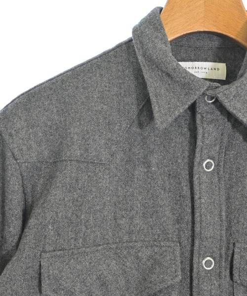 TOMORROWLAND（トゥモローランド）カジュアルシャツ グレー サイズ:XS レディース/2200618758128
