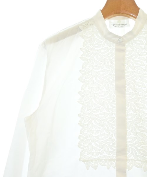 TOMORROWLAND（トゥモローランド）カジュアルシャツ 白 サイズ:36(S位) レディース/2200633591021