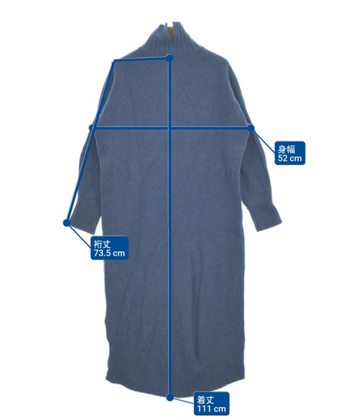 TOMORROWLAND（トゥモローランド）ワンピース 青 サイズ:F レディース/2200610725067