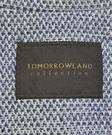 TOMORROWLAND（トゥモローランド）ノーカラージャケット 青 サイズ:36(S位) レディース/2200612000032