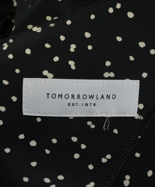 TOMORROWLAND（トゥモローランド）ワンピース 黒 サイズ:36(S位) レディース/2200613524124