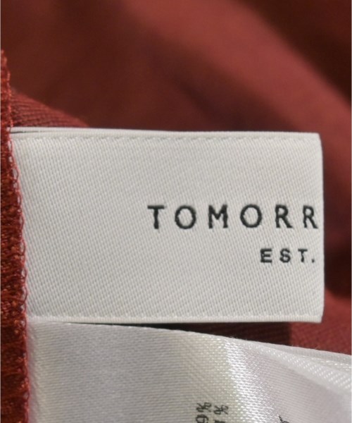 TOMORROWLAND（トゥモローランド）ワンピース 赤 サイズ:36(S位) レディース/2200618599011