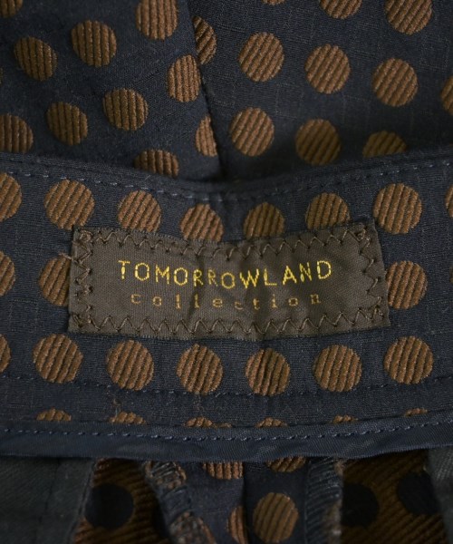 TOMORROWLAND collection（トゥモローランドコレクション）スラックス 紺 サイズ:34(XS位) レディース/2200606374019