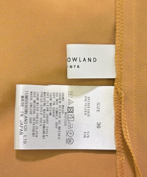 TOMORROWLAND（トゥモローランド）ブラウス ベージュ サイズ:36(S位) レディース/2200668116077