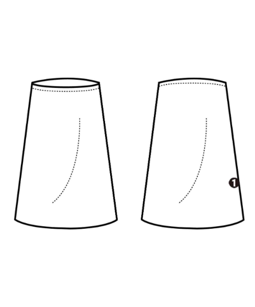 TOMORROWLAND（トゥモローランド）ひざ丈スカート 茶 サイズ:36(S位) レディース/2200670283156