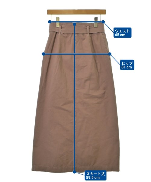 TOMORROWLAND（トゥモローランド）ロング・マキシ丈スカート ピンク サイズ:36(S位) レディース/2200670663132