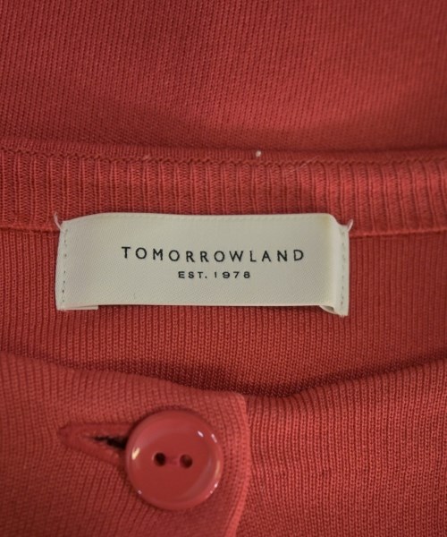 TOMORROWLAND（トゥモローランド）カーディガン 赤 サイズ:S レディース/2200671788063