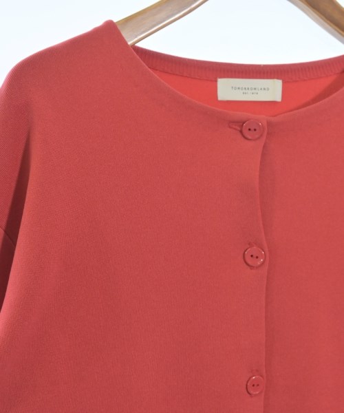 TOMORROWLAND（トゥモローランド）カーディガン 赤 サイズ:S レディース/2200671788063