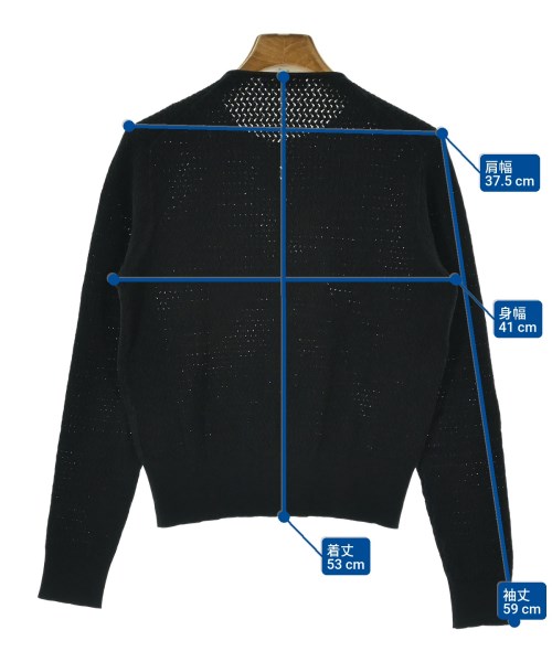 TOMORROWLAND（トゥモローランド）カーディガン 黒 サイズ:S レディース/2200676885064