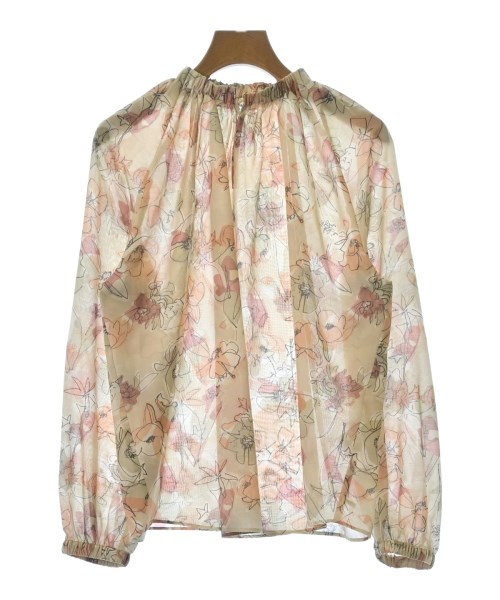 TOMORROWLAND(トゥモローランド)ブラウス ベージュ サイズ:36(S位)/2200677085111