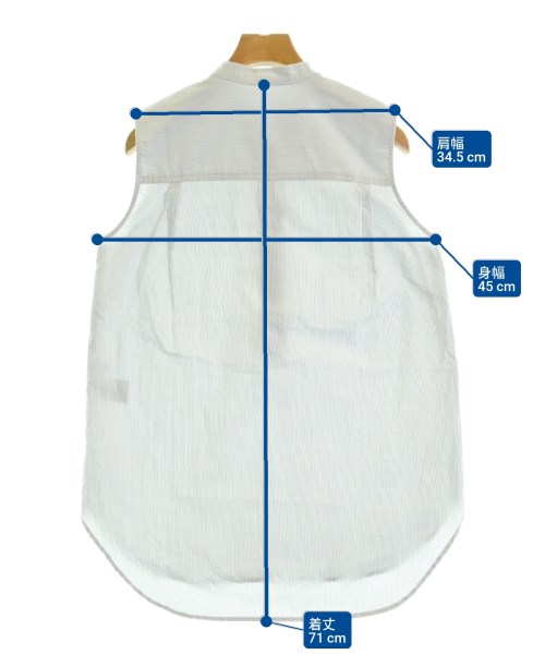 TOMORROWLAND（トゥモローランド）ブラウス 紺 サイズ:36(S位) レディース/2200666542069