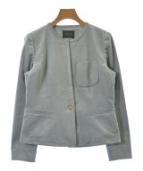 TOMORROWLAND（トゥモローランド）ノーカラージャケット グレー サイズ:36(S位) レディース/2200675428040