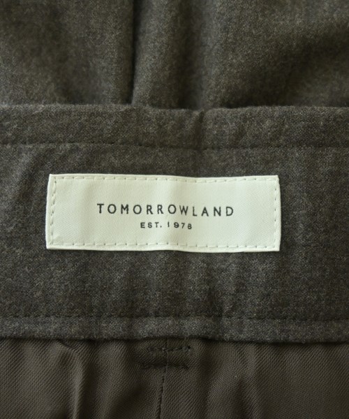 TOMORROWLAND（トゥモローランド）スラックス 茶 サイズ:36(S位) レディース/2200694131242