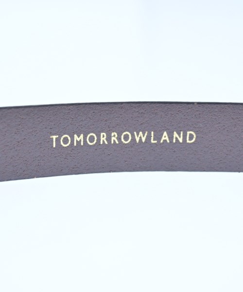 TOMORROWLAND（トゥモローランド）ベルト 茶 サイズ:- レディース/2200695367565