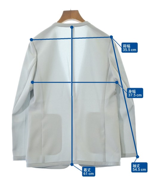 TOMORROWLAND（トゥモローランド）カジュアルジャケット グレー サイズ:34(XS位) レディース/2200659174024