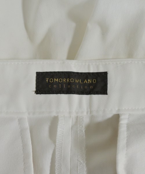 TOMORROWLAND（トゥモローランド）スラックス 白 サイズ:36(S位) レディース/2200661609040