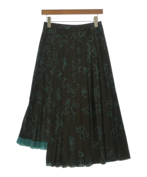 TOMORROWLAND（トゥモローランド）ロング・マキシ丈スカート 茶 サイズ:36(S位) レディース/2200659435026