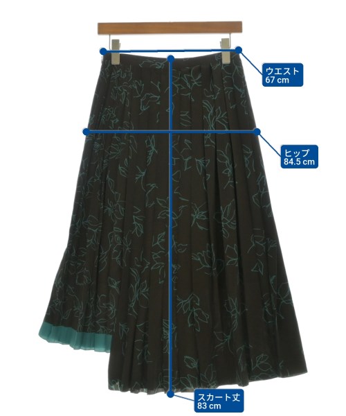 TOMORROWLAND（トゥモローランド）ロング・マキシ丈スカート 茶 サイズ:36(S位) レディース/2200659435026