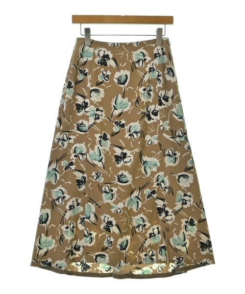 TOMORROWLAND(トゥモローランド)ロング・マキシ丈スカート 茶 サイズ:34(XS位)/2200659435033