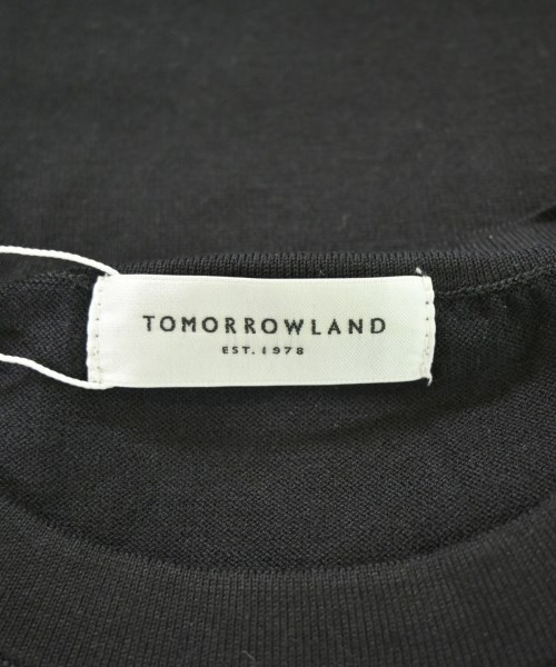 TOMORROWLAND（トゥモローランド）ベスト/ノースリーブ 黒 サイズ:S レディース/2200708221112