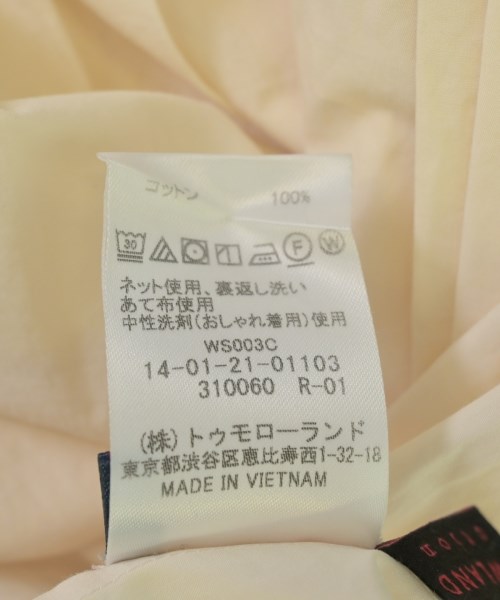 TOMORROWLAND（トゥモローランド）ブラウス ベージュ サイズ:36(S位) レディース/2200711412033