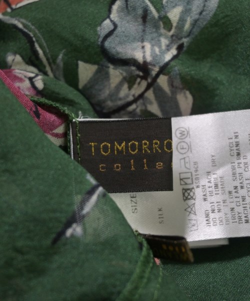 TOMORROWLAND（トゥモローランド）ブラウス 緑 サイズ:36(S位) レディース/2200710963321