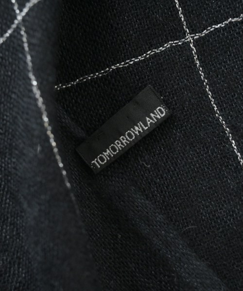 TOMORROWLAND（トゥモローランド）ストール 黒 サイズ:- レディース/2200630502051