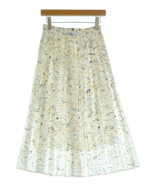 TOMORROWLAND（トゥモローランド）ロング・マキシ丈スカート 白 サイズ:34(XS位) レディース/2200648982043