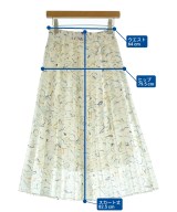 TOMORROWLAND（トゥモローランド）ロング・マキシ丈スカート 白 サイズ:34(XS位) レディース/2200648982043