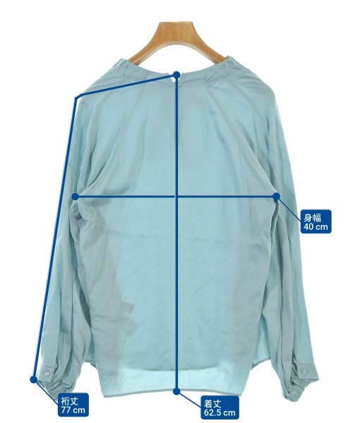 TOMORROWLAND（トゥモローランド）ブラウス 青 サイズ:36(S位) レディース/2200650998025