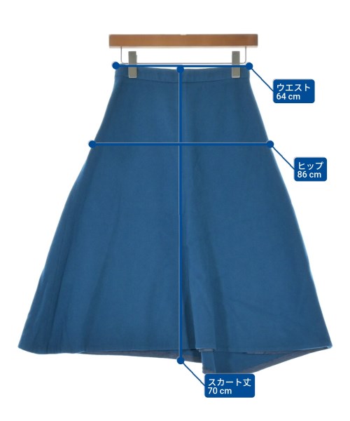 TOMORROWLAND（トゥモローランド）ロング・マキシ丈スカート 青 サイズ:34(XS位) レディース/2200641906077