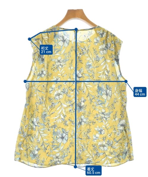 TOMORROWLAND（トゥモローランド）ブラウス 黄 サイズ:36(S位) レディース/2200649048052