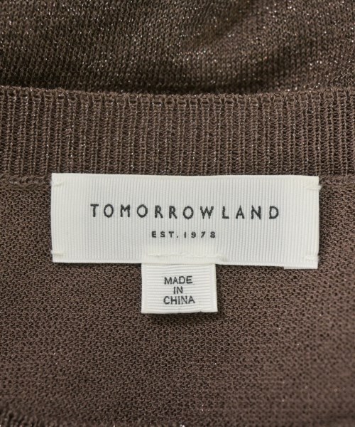 TOMORROWLAND（トゥモローランド）カーディガン 茶 サイズ:M レディース/2200702286193