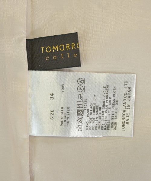 TOMORROWLAND collection（トゥモローランドコレクション）その他 白 サイズ:34(XS位) レディース/2200704585034