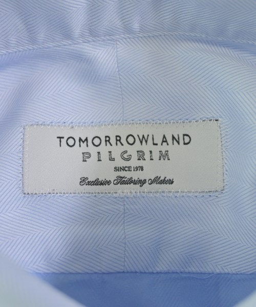 TOMORROWLAND（トゥモローランド）ドレスシャツ 青 サイズ:37(XS位) メンズ/2200703122230