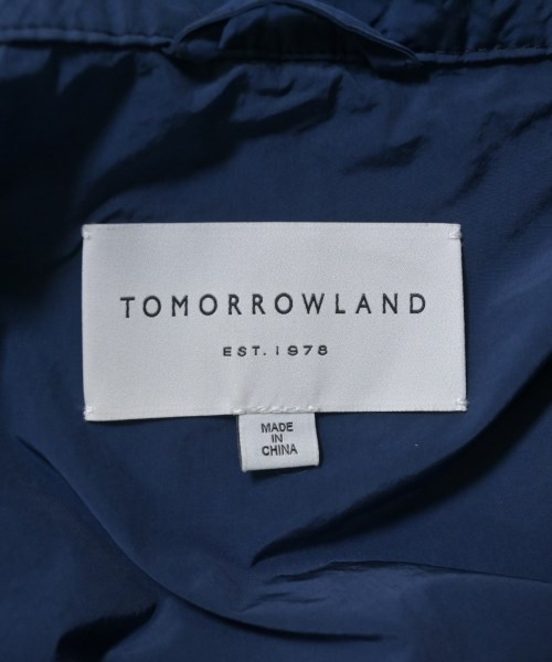 TOMORROWLAND（トゥモローランド）ステンカラーコート 青 サイズ:XS レディース/2200703466051