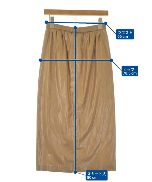 TOMORROWLAND collection（トゥモローランドコレクション）ロング・マキシ丈スカート ベージュ サイズ:34(XS位) レディース/2200660616070