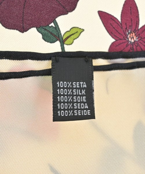 TOMORROWLAND（トゥモローランド）バンダナ・スカーフ 白 サイズ:- レディース/2200664521202