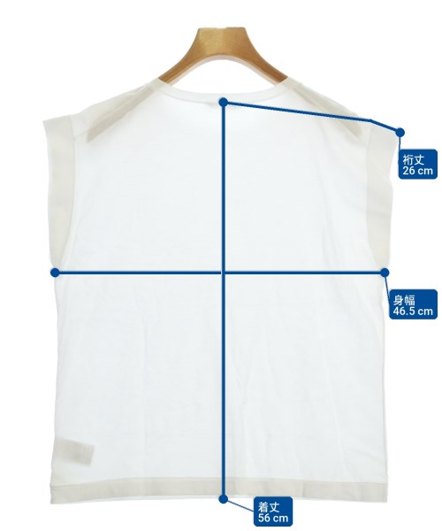 TOMORROWLAND（トゥモローランド）Tシャツ・カットソー 白 サイズ:S レディース/2200724792030