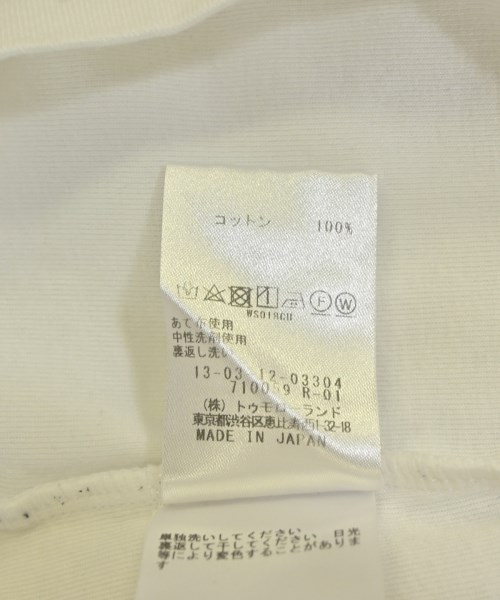 TOMORROWLAND（トゥモローランド）Tシャツ・カットソー 白 サイズ:S レディース/2200721004075