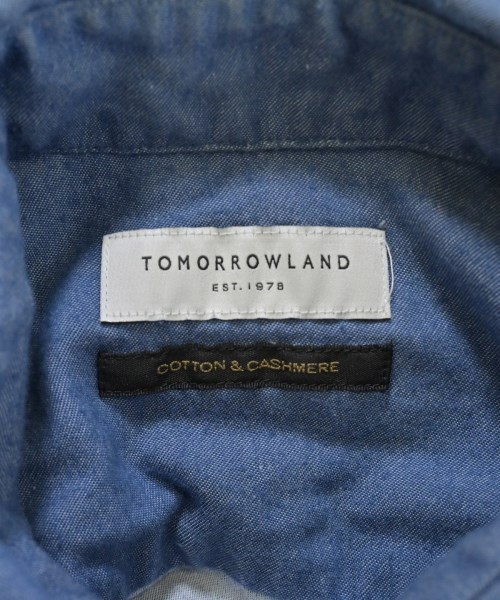 TOMORROWLAND（トゥモローランド）カジュアルシャツ 青 サイズ:XS レディース/2200682816021