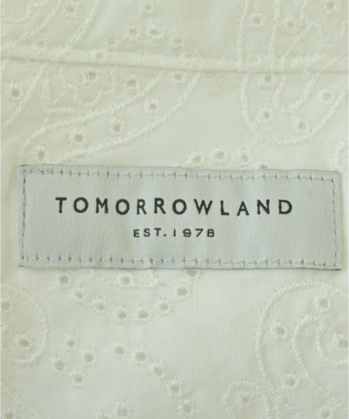 TOMORROWLAND（トゥモローランド）カジュアルシャツ 白 サイズ:S レディース/2200685639054