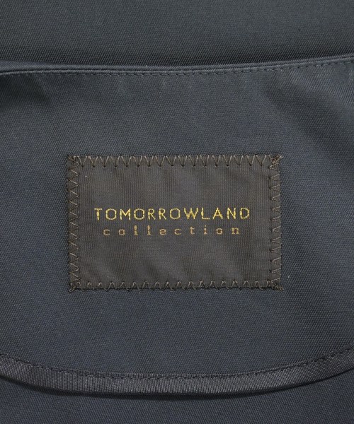 TOMORROWLAND（トゥモローランド）ノーカラージャケット 紺 サイズ:36(S位) レディース/2200683583021