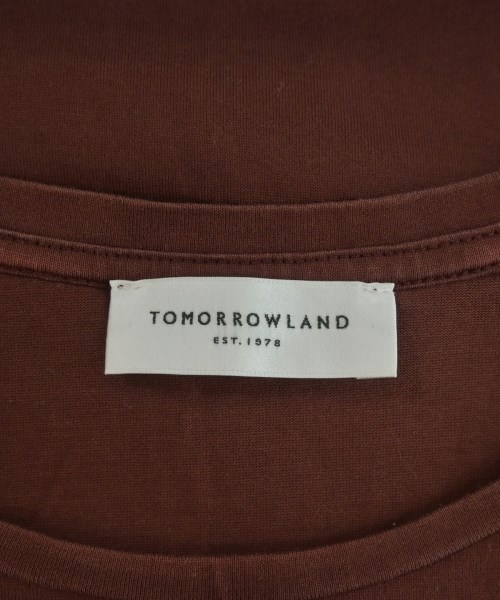 TOMORROWLAND（トゥモローランド）ノースリーブ 茶 サイズ:S レディース/2200687254026
