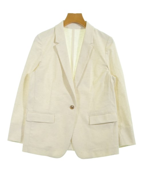 SHIPS（シップス）テーラードジャケット 白 サイズ:38(M位) レディース/2200634838019