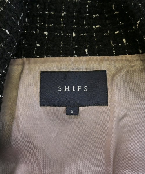 SHIPS（シップス）ピーコート 黒 サイズ:S レディース/2200634938108